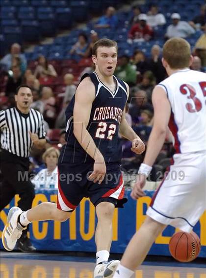 Thumbnail 2 in Modesto Christian vs. Christian Brothers (CIF SJS D4 Final) photogallery.