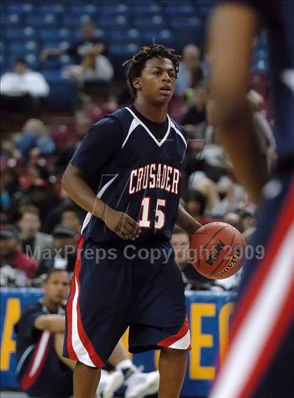Thumbnail 2 in Modesto Christian vs. Christian Brothers (CIF SJS D4 Final) photogallery.