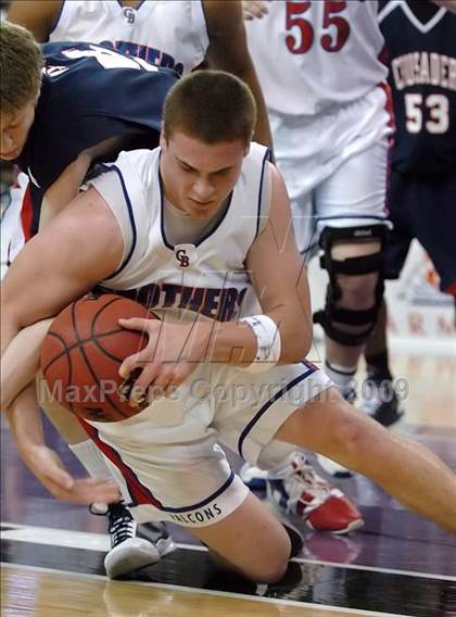 Thumbnail 2 in Modesto Christian vs. Christian Brothers (CIF SJS D4 Final) photogallery.