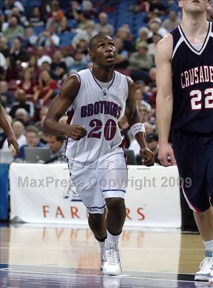 Thumbnail 1 in Modesto Christian vs. Christian Brothers (CIF SJS D4 Final) photogallery.