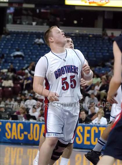 Thumbnail 1 in Modesto Christian vs. Christian Brothers (CIF SJS D4 Final) photogallery.