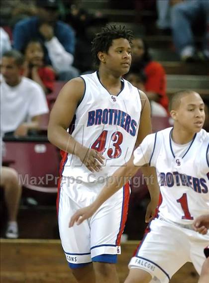 Thumbnail 1 in Modesto Christian vs. Christian Brothers (CIF SJS D4 Final) photogallery.