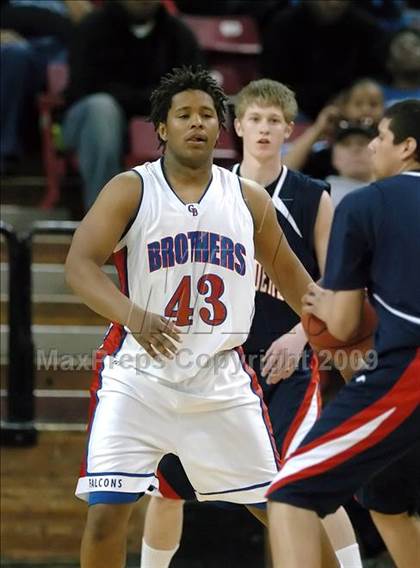 Thumbnail 3 in Modesto Christian vs. Christian Brothers (CIF SJS D4 Final) photogallery.