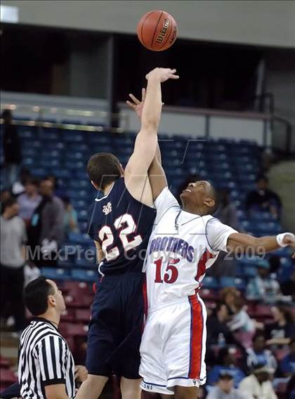 Thumbnail 1 in Modesto Christian vs. Christian Brothers (CIF SJS D4 Final) photogallery.