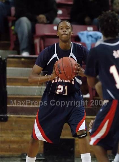 Thumbnail 1 in Modesto Christian vs. Christian Brothers (CIF SJS D4 Final) photogallery.