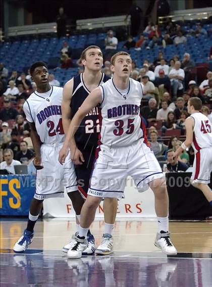 Thumbnail 3 in Modesto Christian vs. Christian Brothers (CIF SJS D4 Final) photogallery.