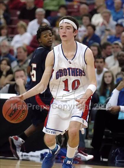 Thumbnail 1 in Modesto Christian vs. Christian Brothers (CIF SJS D4 Final) photogallery.