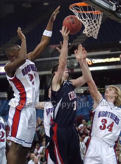 Thumbnail 2 in Modesto Christian vs. Christian Brothers (CIF SJS D4 Final) photogallery.