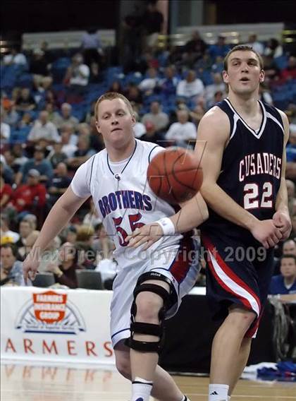 Thumbnail 1 in Modesto Christian vs. Christian Brothers (CIF SJS D4 Final) photogallery.