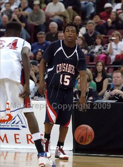 Thumbnail 3 in Modesto Christian vs. Christian Brothers (CIF SJS D4 Final) photogallery.