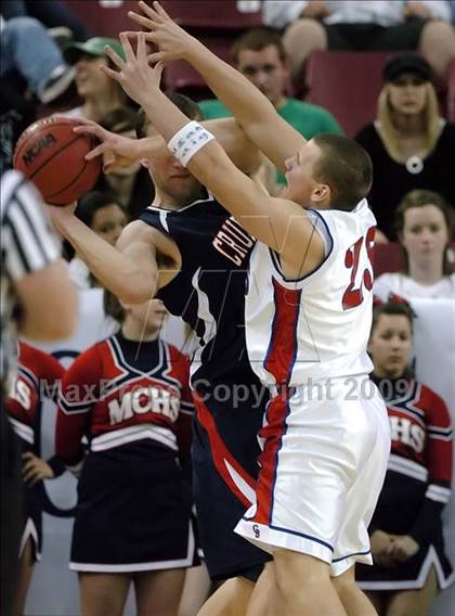 Thumbnail 3 in Modesto Christian vs. Christian Brothers (CIF SJS D4 Final) photogallery.