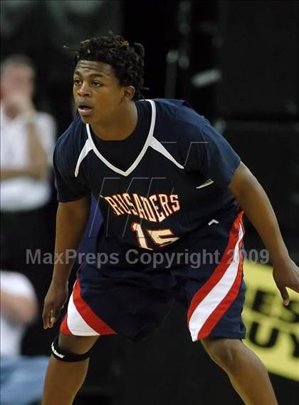 Thumbnail 1 in Modesto Christian vs. Christian Brothers (CIF SJS D4 Final) photogallery.
