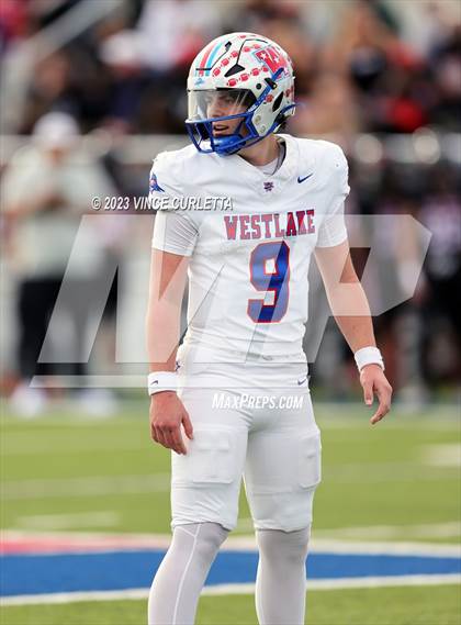 Thumbnail 2 in Lake Travis @ Westlake (UIL 6A Football Quarterfinal Playoff) photogallery.