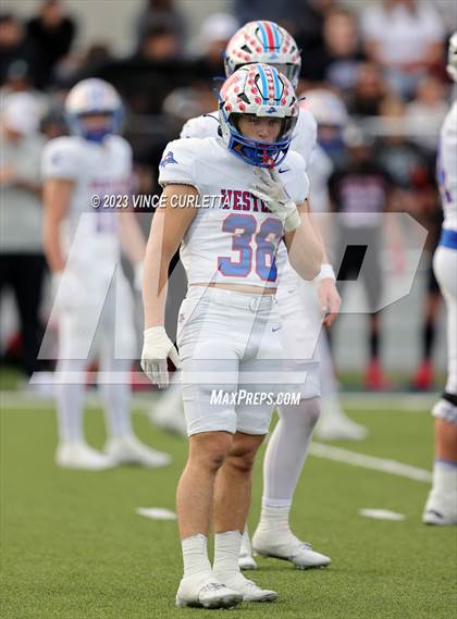 Thumbnail 2 in Lake Travis @ Westlake (UIL 6A Football Quarterfinal Playoff) photogallery.