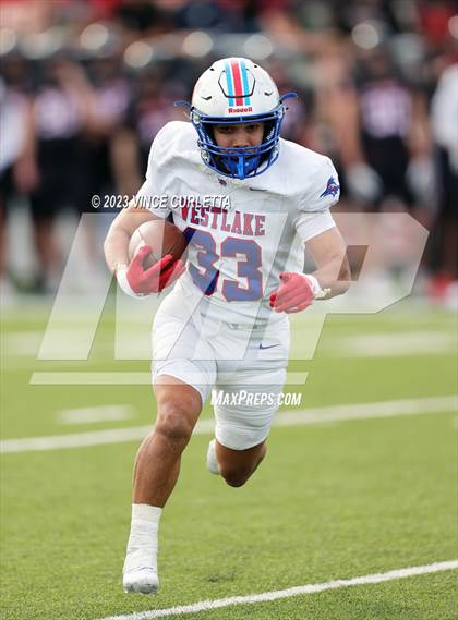 Thumbnail 1 in Lake Travis @ Westlake (UIL 6A Football Quarterfinal Playoff) photogallery.