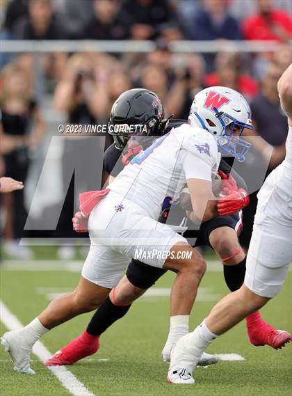 Thumbnail 3 in Lake Travis @ Westlake (UIL 6A Football Quarterfinal Playoff) photogallery.