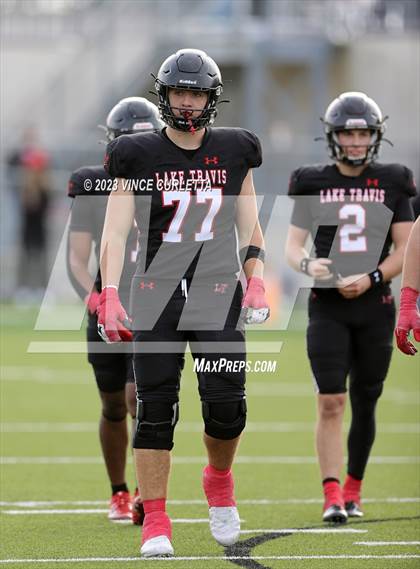 Thumbnail 3 in Lake Travis @ Westlake (UIL 6A Football Quarterfinal Playoff) photogallery.