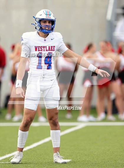 Thumbnail 3 in Lake Travis @ Westlake (UIL 6A Football Quarterfinal Playoff) photogallery.
