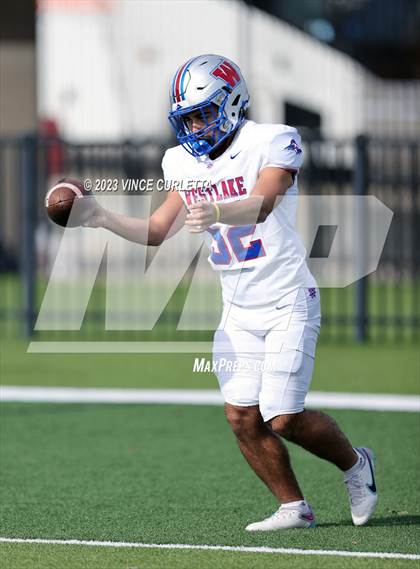 Thumbnail 3 in Lake Travis @ Westlake (UIL 6A Football Quarterfinal Playoff) photogallery.
