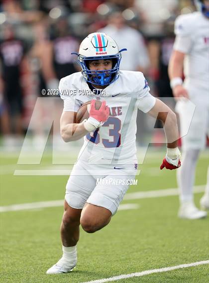 Thumbnail 1 in Lake Travis @ Westlake (UIL 6A Football Quarterfinal Playoff) photogallery.