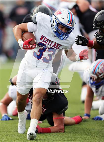 Thumbnail 1 in Lake Travis @ Westlake (UIL 6A Football Quarterfinal Playoff) photogallery.