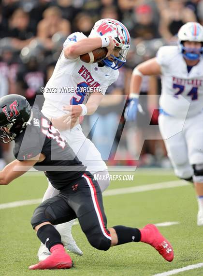 Thumbnail 2 in Lake Travis @ Westlake (UIL 6A Football Quarterfinal Playoff) photogallery.