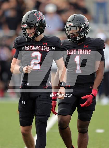 Thumbnail 1 in Lake Travis @ Westlake (UIL 6A Football Quarterfinal Playoff) photogallery.
