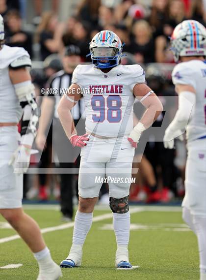 Thumbnail 2 in Lake Travis @ Westlake (UIL 6A Football Quarterfinal Playoff) photogallery.