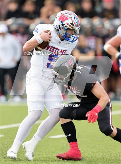 Thumbnail 3 in Lake Travis @ Westlake (UIL 6A Football Quarterfinal Playoff) photogallery.