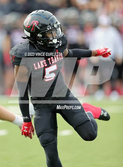 Thumbnail 1 in Lake Travis @ Westlake (UIL 6A Football Quarterfinal Playoff) photogallery.