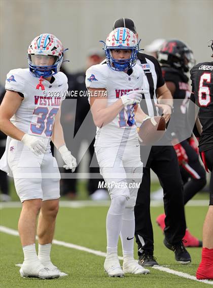 Thumbnail 1 in Lake Travis @ Westlake (UIL 6A Football Quarterfinal Playoff) photogallery.