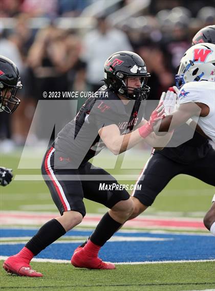 Thumbnail 3 in Lake Travis @ Westlake (UIL 6A Football Quarterfinal Playoff) photogallery.