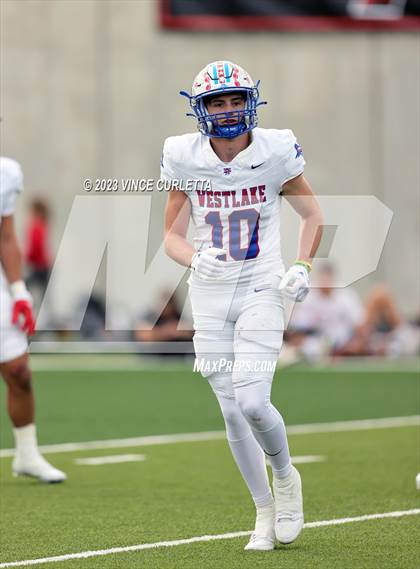 Thumbnail 1 in Lake Travis @ Westlake (UIL 6A Football Quarterfinal Playoff) photogallery.