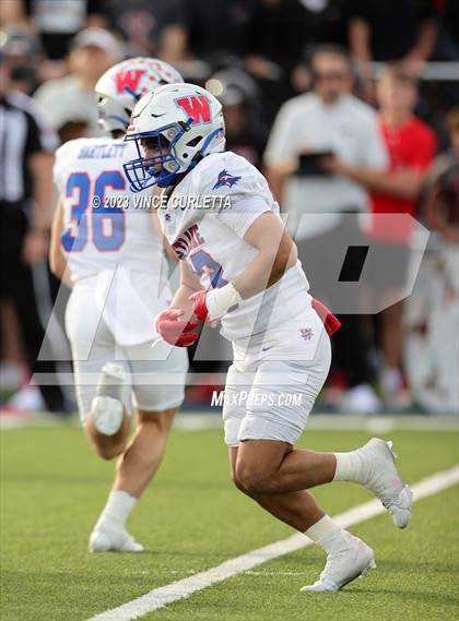 Thumbnail 1 in Lake Travis @ Westlake (UIL 6A Football Quarterfinal Playoff) photogallery.