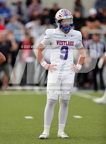 Thumbnail 3 in Lake Travis @ Westlake (UIL 6A Football Quarterfinal Playoff) photogallery.