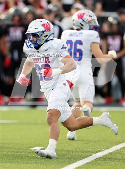 Thumbnail 2 in Lake Travis @ Westlake (UIL 6A Football Quarterfinal Playoff) photogallery.