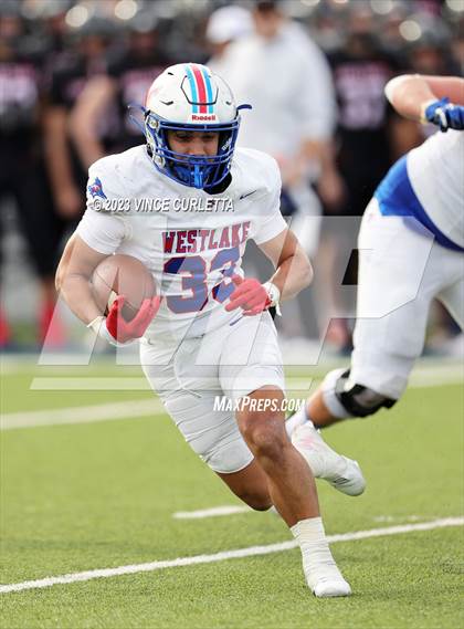 Thumbnail 3 in Lake Travis @ Westlake (UIL 6A Football Quarterfinal Playoff) photogallery.