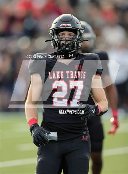 Thumbnail 2 in Lake Travis @ Westlake (UIL 6A Football Quarterfinal Playoff) photogallery.