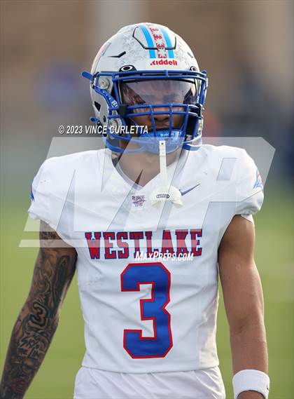 Thumbnail 1 in Lake Travis @ Westlake (UIL 6A Football Quarterfinal Playoff) photogallery.