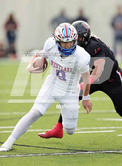 Thumbnail 2 in Lake Travis @ Westlake (UIL 6A Football Quarterfinal Playoff) photogallery.