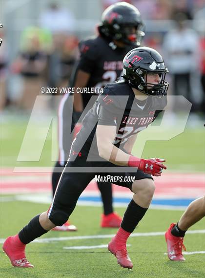 Thumbnail 3 in Lake Travis @ Westlake (UIL 6A Football Quarterfinal Playoff) photogallery.