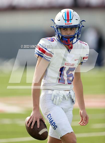Thumbnail 3 in Lake Travis @ Westlake (UIL 6A Football Quarterfinal Playoff) photogallery.