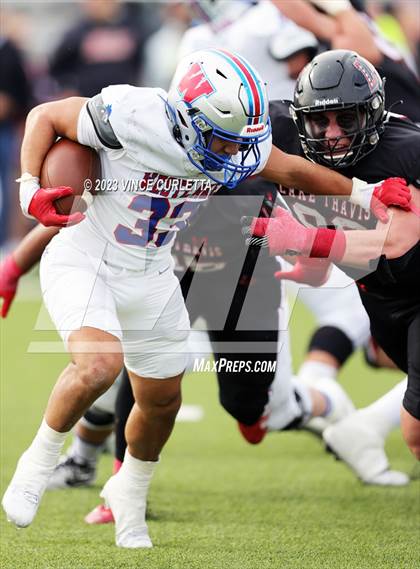 Thumbnail 3 in Lake Travis @ Westlake (UIL 6A Football Quarterfinal Playoff) photogallery.