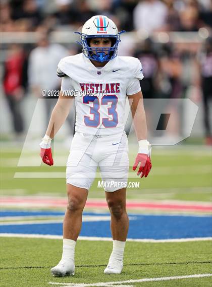 Thumbnail 1 in Lake Travis @ Westlake (UIL 6A Football Quarterfinal Playoff) photogallery.