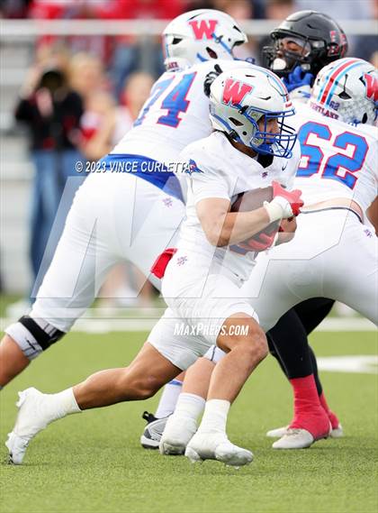 Thumbnail 1 in Lake Travis @ Westlake (UIL 6A Football Quarterfinal Playoff) photogallery.