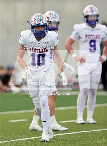Thumbnail 3 in Lake Travis @ Westlake (UIL 6A Football Quarterfinal Playoff) photogallery.