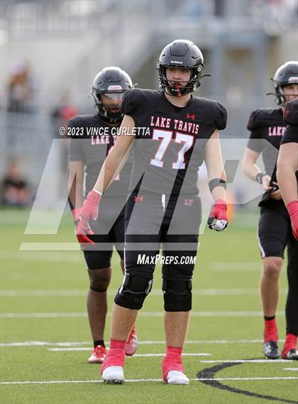 Thumbnail 1 in Lake Travis @ Westlake (UIL 6A Football Quarterfinal Playoff) photogallery.
