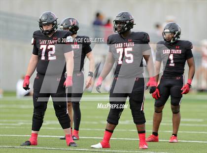 Thumbnail 3 in Lake Travis @ Westlake (UIL 6A Football Quarterfinal Playoff) photogallery.