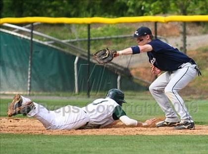 Thumbnail 1 in Lamar County vs Blessed Trinity (2A Playoffs) photogallery.