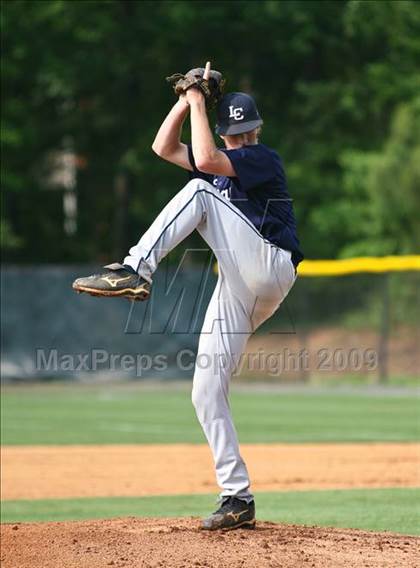 Thumbnail 1 in Lamar County vs Blessed Trinity (2A Playoffs) photogallery.